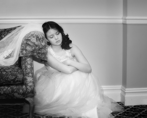 Salon HM: Flowergirl Taking a Nap by Lorraine Cosgrove