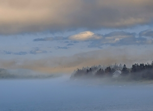 Class A 2nd: Foggy Morning In Maine by Alison Wilcox
