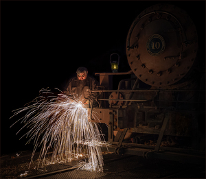 Salon 1st: George Works The Night Shift by Bob Ferrante