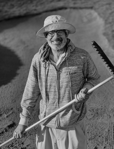 Greenkeeper Tony - Photo by Scott Ramsay