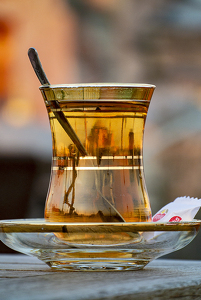 Class B 2nd: Hagia Sophia in a glass of tea by Jim Kahnweiler