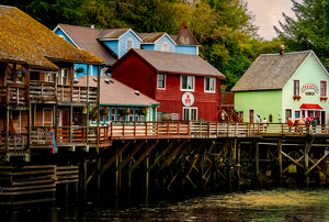 Ketchikan Pier - Photo by Linda Fickinger