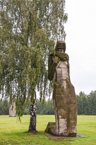 Latvian Horror of the Holocaust Monument - Photo by Louis Arthur Norton