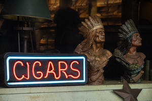 Looking Into the Cigar Store - Photo by Edie Ryba