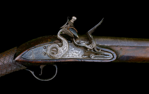 Salon 2nd: Oft-fired Flintlock by Bob Ferrante