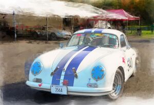 Class B HM: Porsche 356 Vintage races by David Hughes
