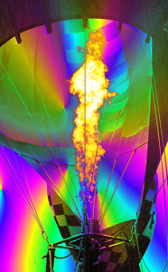 Psychedelic Balloon Blaze - Photo by Julie Keller