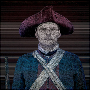 Salon 2nd: Red White and Blue soldier by Frank Zaremba MNEC