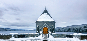 Class A HM: Saville Dam in Winter by Jim Patrina