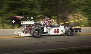 Speeding Up Pikes Peak - Photo by Lisa Willsey