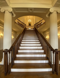 Staircase at Old State House Springfield Il - Photo by Jim Patrina