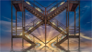 Salon 2nd: Stairway to Heaven - Fish Version by Frank Zaremba MNEC