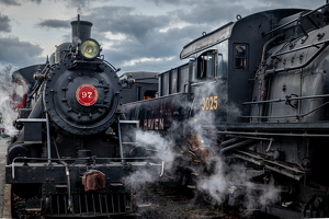 Steamed Up and Ready to Go - Photo by Bill Payne