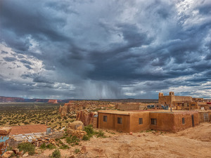 Class B 1st: Storm Approaches Acoma by Jim Kahnweiler