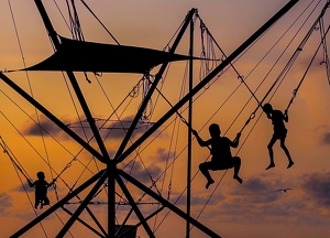 Sunset Fun - Photo by Dolores Brown