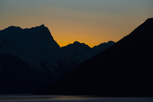 Sunset on the High Seas - Photo by Richard Busch