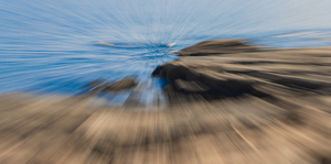 Surf and Sand Abstract - Photo by Janice Oliveri