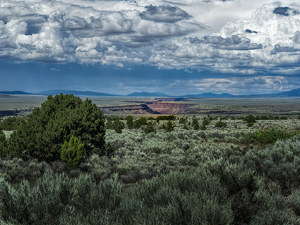Class B HM: Taos Plateau, Rio Grande Gorge, New Mexico by Jim Kahnweiler