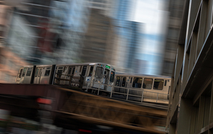 Salon HM: The "L" in Downtown Chicago by Bill Payne