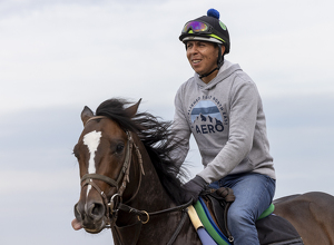 Training Jockey - Photo by Nancy Schumann