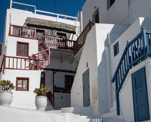 White Houses of Mykonos Greece - Photo by Kevin Hulse